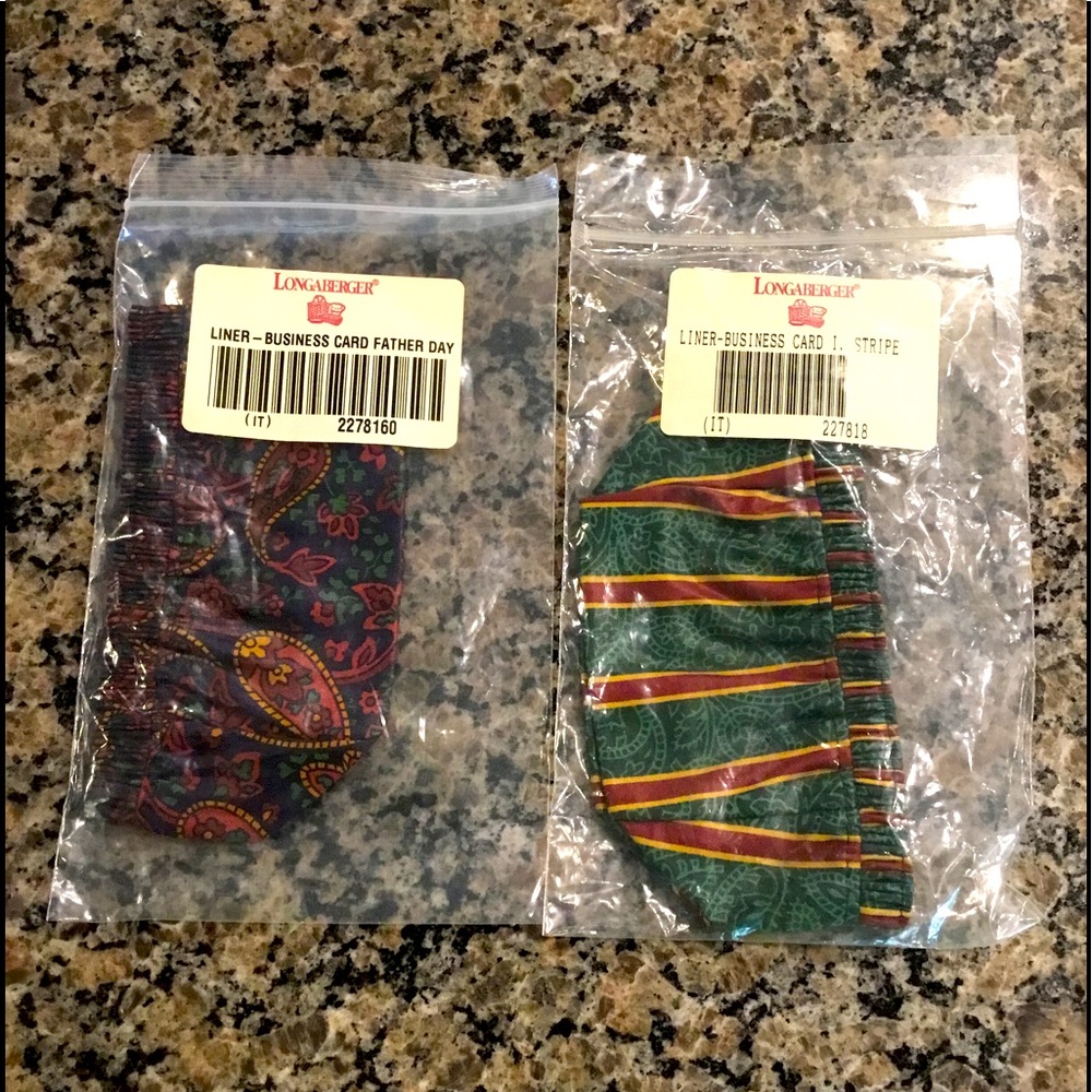 Longaberger Liners